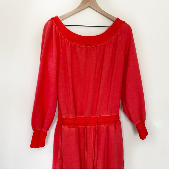 NWT Free People FP Movement One To Beat Onesie Victory Red size Small - Picture 6 of 10